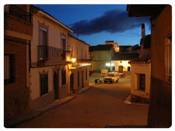 Plaza España-Noche